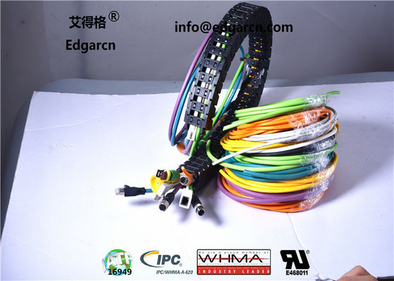 Homem da codificação do cabo M12 A de Pur / Tpu Canopen ao comprimento fêmea 1500mm com Shiled