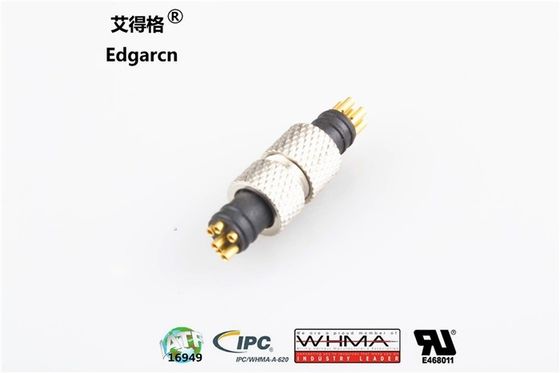 Schwarze Automobil1 Mannes-bis 2 Frau-Adapter-Länge des Kabelstrang-M8 besonders angefertigt