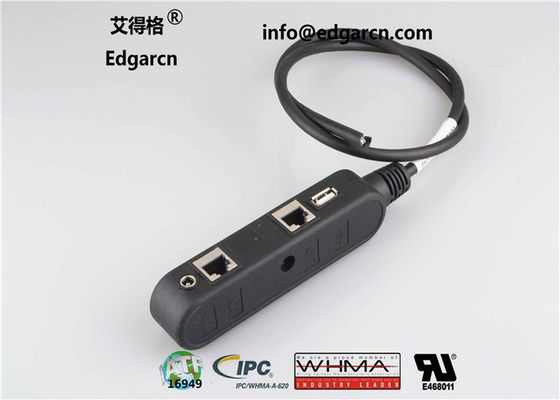 ブラックUSBデータ通信ケーブル