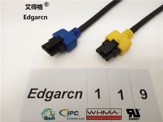 Trwałe, niestandardowe zespoły druciane Ul2464 Molex Micro-fit Overmolded Type