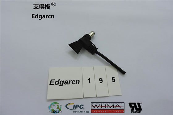 Fio industrial do poder do ângulo direito do chicote de fios do chicote de fios do fio da modelação por injecção