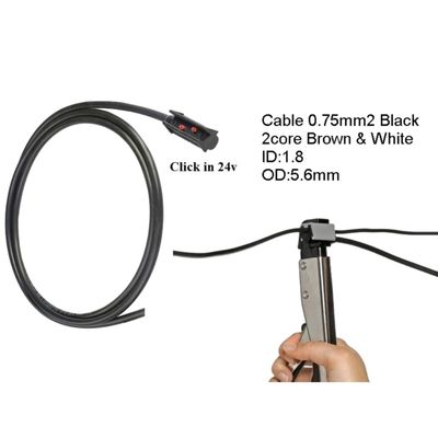 Sesuaikan Kabel Flat Double Snap-In Junction Untuk Lampu Truk