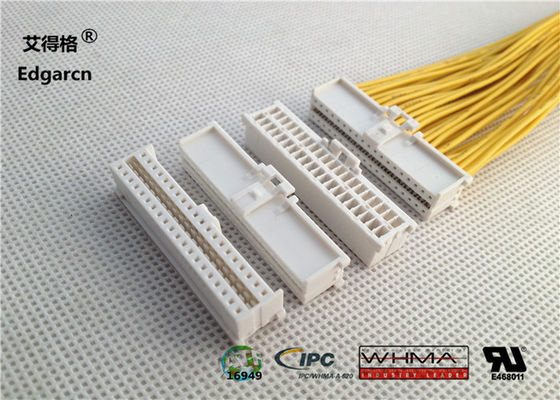Nylon 66 Ul94v-0 de 2mm dos conectores 2mm do fio de Molex do Pin com a CC atual da avaliação 3.0a