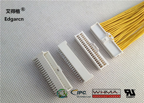 Nylon 66 Ul94v-0 de 2mm dos conectores 2mm do fio de Molex do Pin com a CC atual da avaliação 3.0a