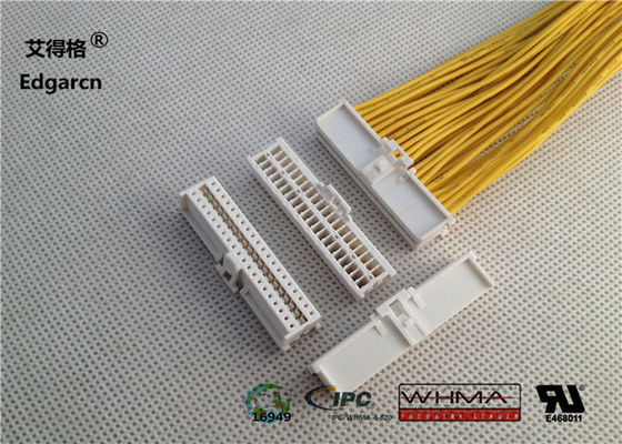 Nylon 66 Ul94v-0 de 2mm dos conectores 2mm do fio de Molex do Pin com a CC atual da avaliação 3.0a