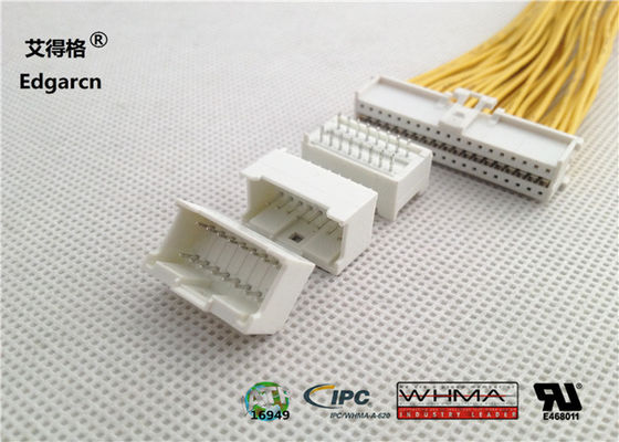 2mm Pvc Molex Microclasp Pitch, 16 Pin Kawat Untuk Menyambung Konektor Daya