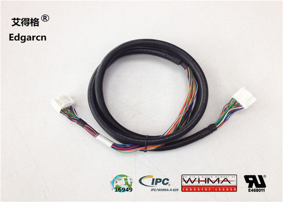 Serviço positivo de Oem do conector do passo de Molex 2mm do conjunto do chicote de fios do fio do fechamento