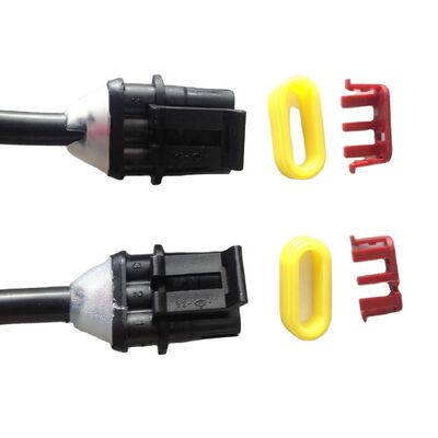 Customized Male Waterproof Connector Overmolded Superseal Cables