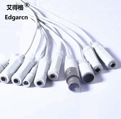 6.35mm 3.5 Jack Aux Male Stereo Aux Extension Audio Cable for Stereo Audio Cable