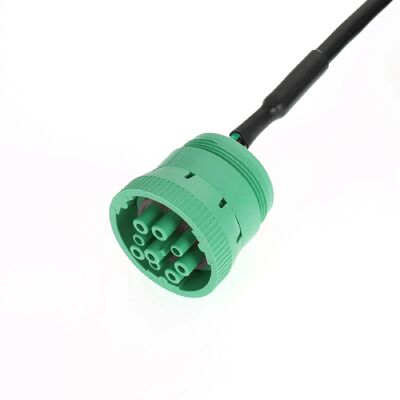 Kit cavo diagnostico Deutsch a 9 pin J1939 di alta qualità verde