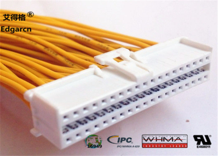 Nylon 66 Ul94v-0 de 2mm dos conectores 2mm do fio de Molex do Pin com a CC atual da avaliação 3.0a